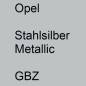 Preview: Opel, Stahlsilber Metallic, GBZ.